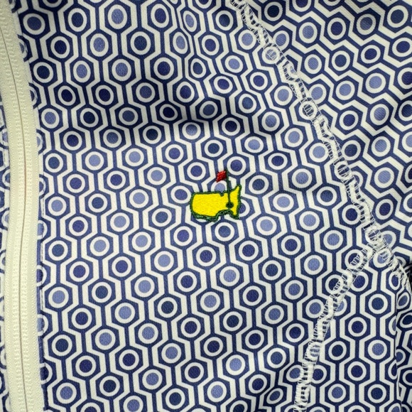 Magnolia Lane Tech Masters Augusta National Geometric Full Zip Jacket - XS (NWT) - Picture 4 of 9